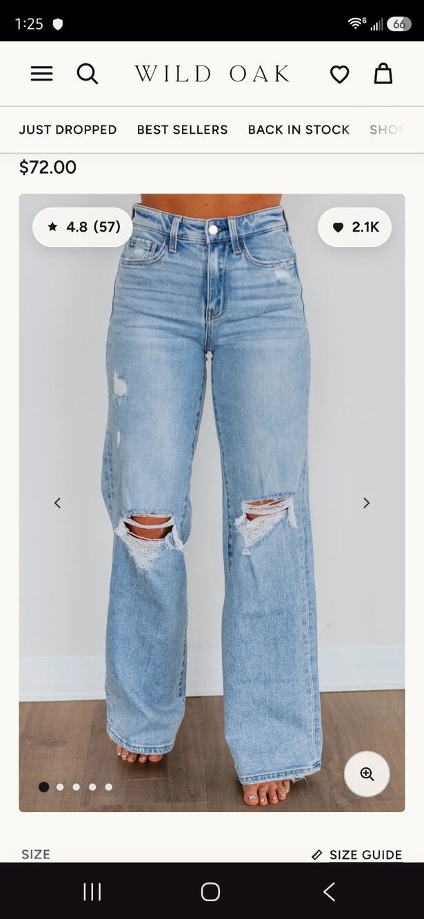 Flying Monkey Women's Mid Rise Classic Straight Jeans Size 30